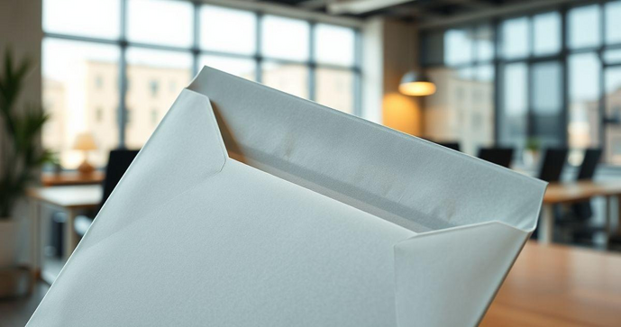 Envelope coextrusado com lacre adesivo é a solução ideal para segurança e praticidade no envio de documentos.