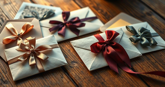 Envelope com Fita: Elegância e Praticidade