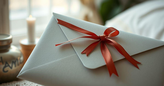 Envelope com fita: 5 maneiras criativas de usá-lo