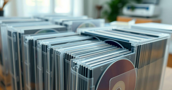 Envelope plástico para CD: Proteção e Organização de Mídias